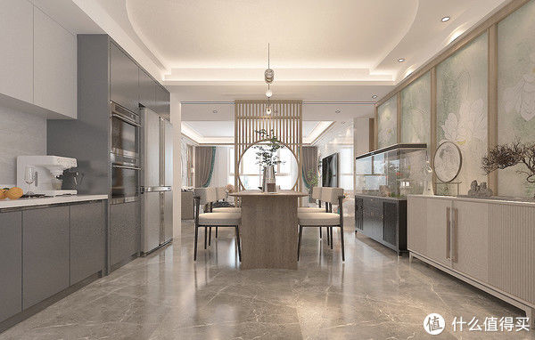 茶室|退休夫妻晒出自己的新房装修，新中式风格，简约有禅意，品味十足