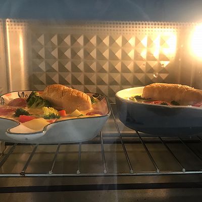 鲜蛋|低卡杂蔬鸡肉肠烘蛋