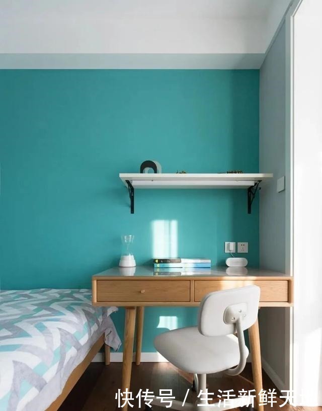 工作台|120㎡混搭风大两居,属于一家三口的自然安静森系小屋~!