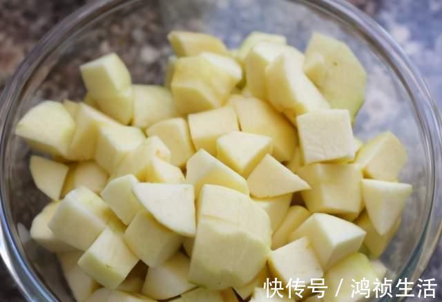 冷天,少吃红薯多吃苹果,一次煮好放冰箱保存,随取随吃营养解馋