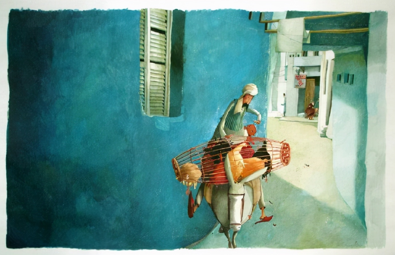 海贝卡·朵特梅-!插画师海贝卡·朵特梅-喜欢用不透明水彩作画,人物造型充满想象力并带有诡异气质