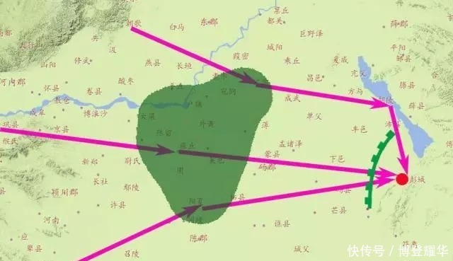 彭城之战|一场并不著名的战役,但却影响了历史走向,历史最早的骑兵攻防战