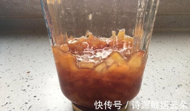 冰糖|水蜜桃好吃又便宜,做成水蜜桃果酱,酸酸甜甜的好喜欢!