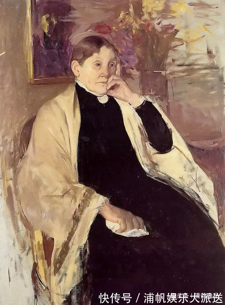 美国&十九世纪末,美国最重要的女画家,玛丽·史蒂文森·卡萨特