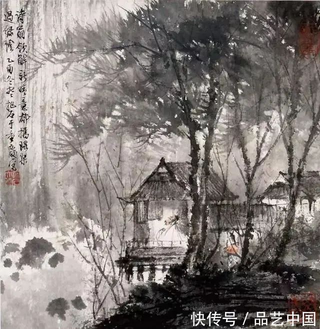 陈子庄#傅抱石：一位把个性与才情融入自己绘画中的大画家