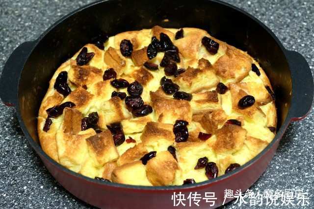 剩面包换个吃法，加两个鸡蛋半袋牛奶，变身美味甜品，孩子更喜欢