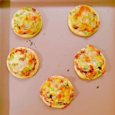 黑椒味蛋挞披萨