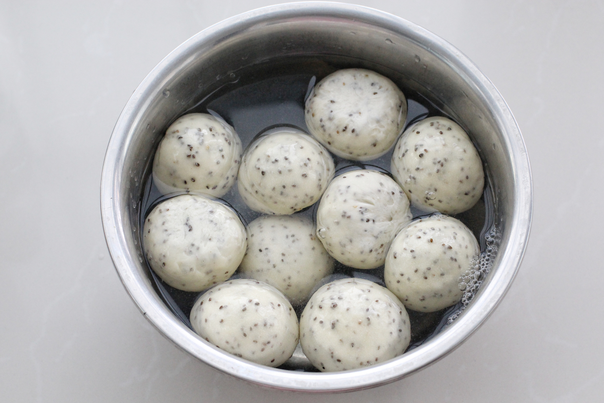 自制低脂碱水球，无糖无油营养十足，饱腹感强适合减肥人群食用！