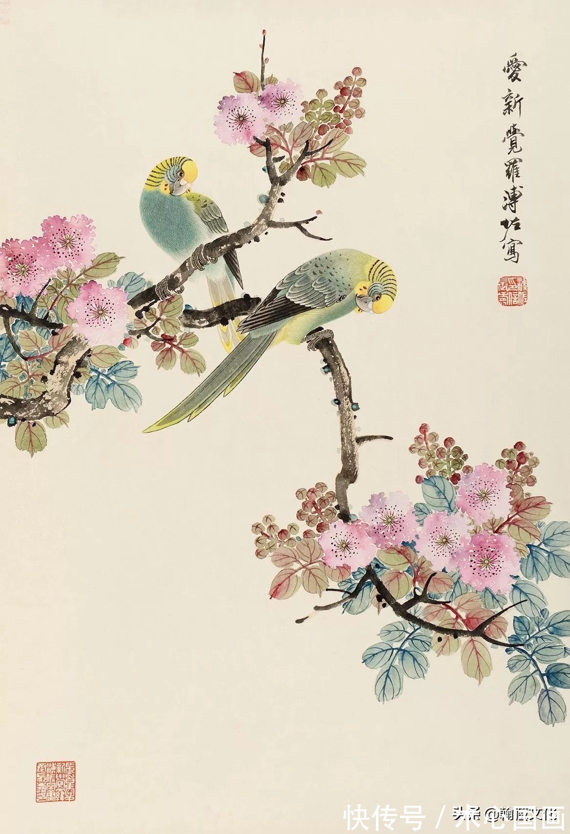 写真!溥佐先生中国画作品欣赏:高古秀雅 气韵飘逸