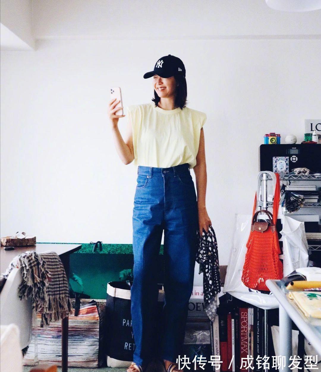 t恤|时尚与年纪无关,学学“日杂”主编的减龄搭配,气质不输年轻人