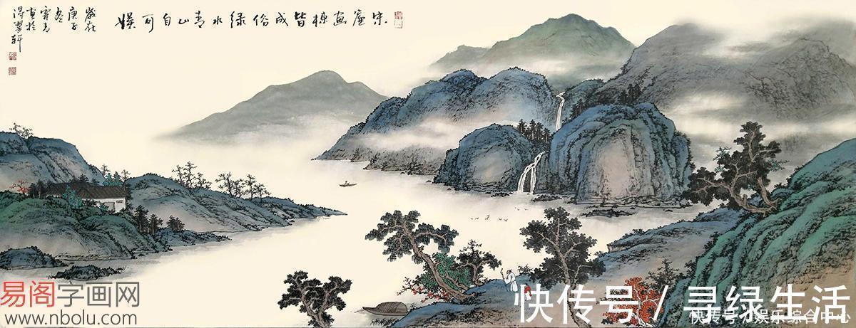 实力派|画家黄创新 青年实力派仿古山水画艺术家