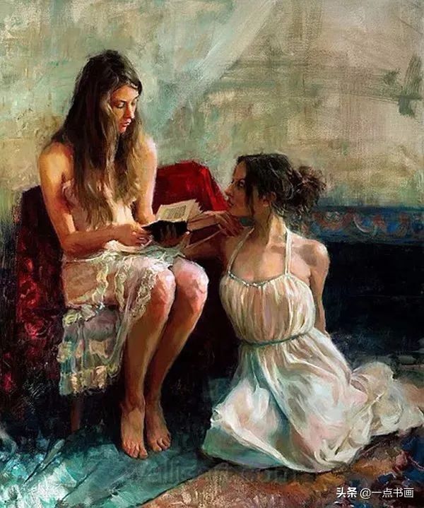 宁静|这组油画，美轮美奂，光影掌握得真好