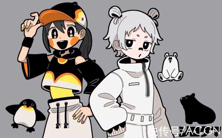 可爱|看过了“靓帅风”的动物拟人,看看可爱风的好像也不错,被治愈了
