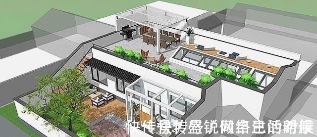 阳光房|五居室一层别墅,阳光房的设计形式,第一张效果图就迷住我了