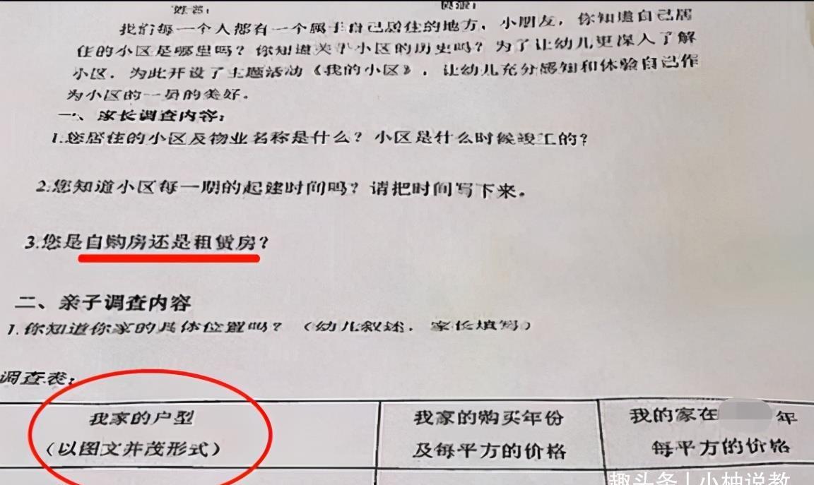 义务教育|幼儿园让孩子画车画房,变相打探家庭背景,家长反套路操作火了