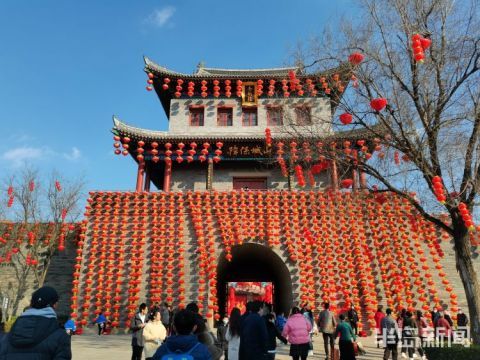 春节假期即墨古城人气旺