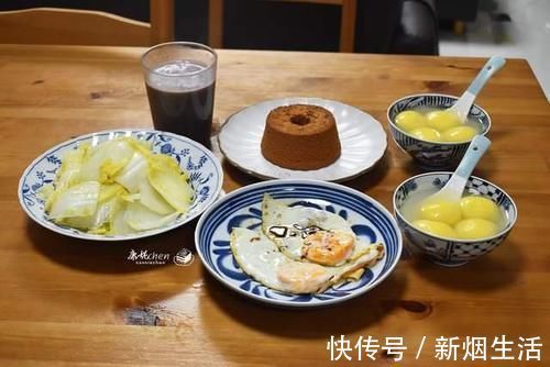 戚风蛋糕|两口子的快手早餐，天天都晒朋友圈，网友：这才是生活最美的样子