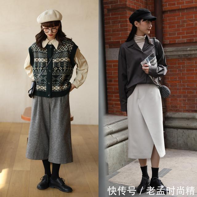 穿搭|脱掉小白鞋!如今流行穿“牛津鞋”,气质又显高,适合小个子女生