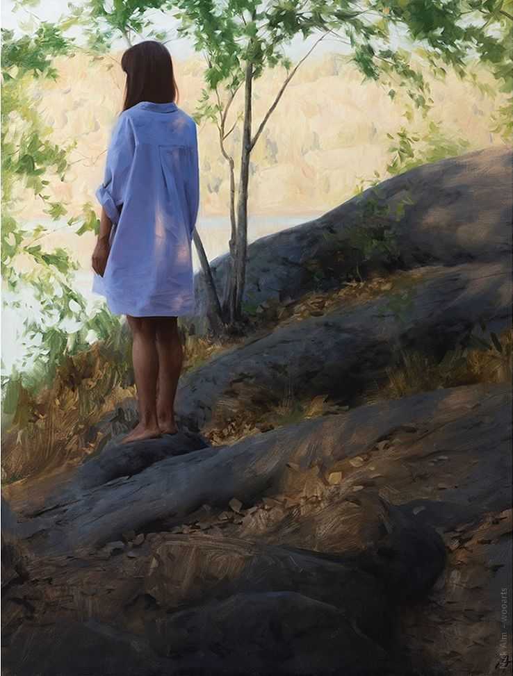 古典#新古典美学,瑞典画家尼克·阿尔姆的绘画作品