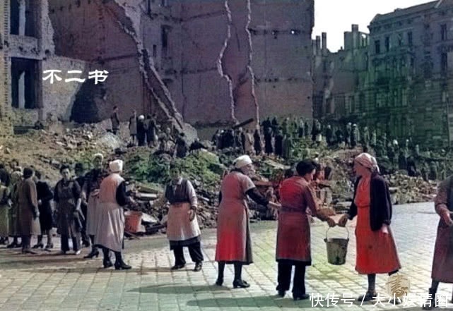 欧洲|上色老照片：二战下的欧洲难民，看看战争给他们带来的一切
