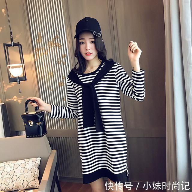 韩版 春装长袖连衣裙 内搭必备穿出女人味