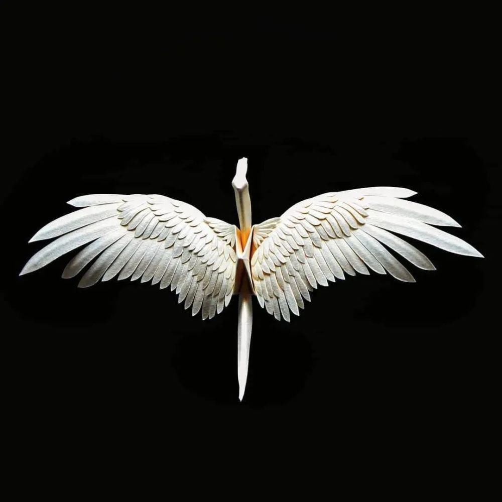 抑郁小哥把一只2毛钱的千纸鹤折成了我买不起的样子,不但病好了还年入百万