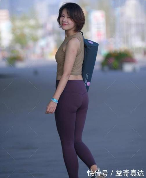 运动裤|无袖圆领衫配高腰运动裤,舒适休闲,青春活力十足