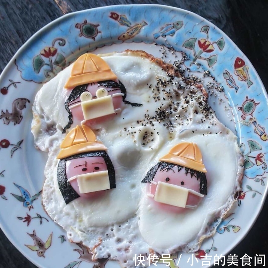 鲤鱼旗|20款“专治挑食熊孩子”的便当美食,龙猫芋头可爱得太过分!