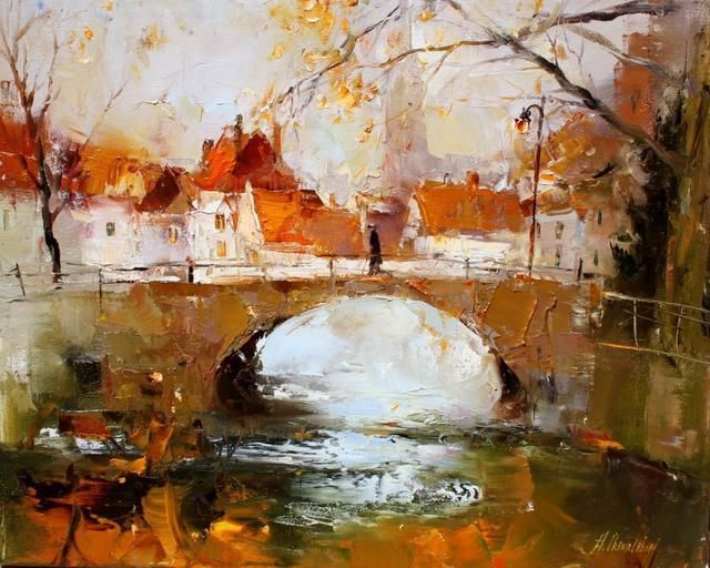 艺术学院!奔放的心:俄罗斯女画家安捷利卡超凡脱俗、别具一格的油画作品