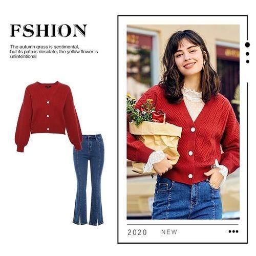 开衫|秋冬季如何穿好针织衫?参考时尚博主的搭配,轻松打造高级优雅范