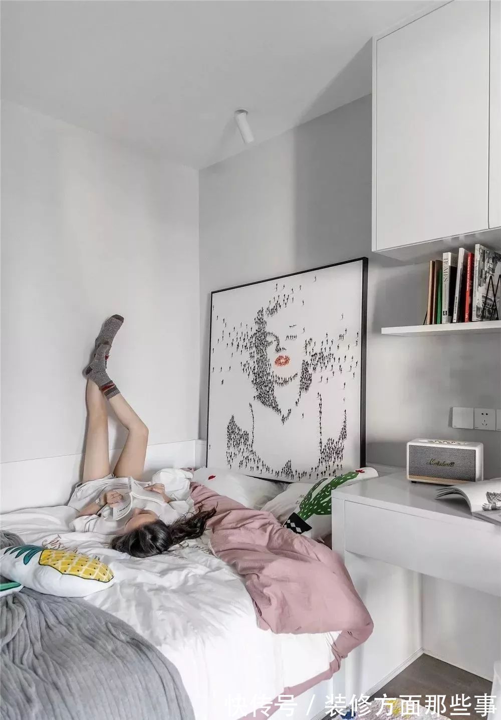 装修|44㎡长条形复古风小户型装修,时尚大气,很多人见了都羡慕!