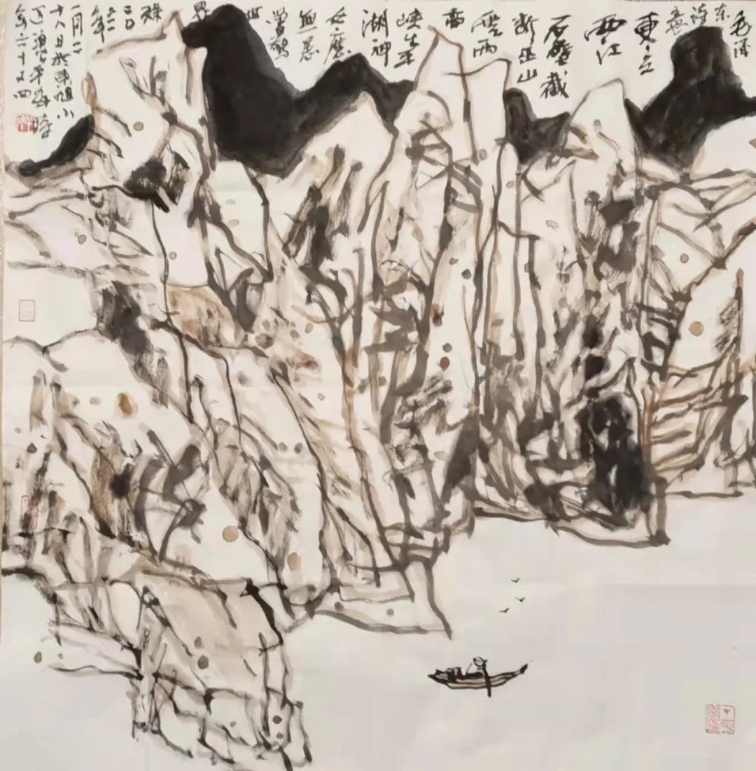 疫情!名家风采 —— 著名画家丁平安先生疫情期间创作最新作品选