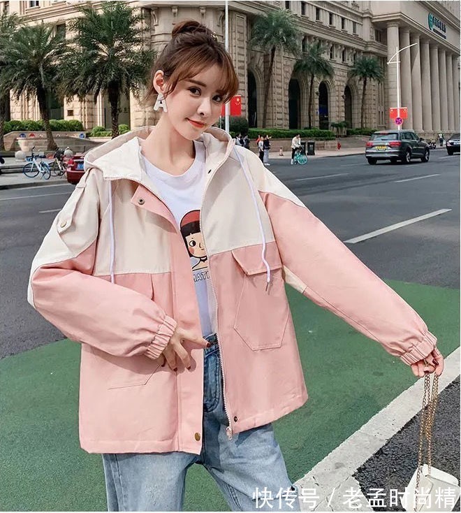男友风 冬季日常穿搭,男友风工装外套,既可以个性酷帅,也可以清新可爱