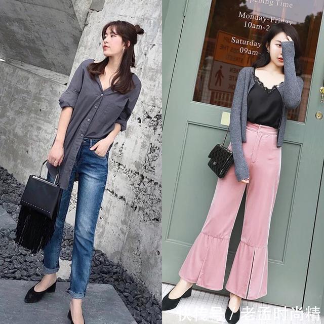 日常穿搭|微胖女生的秋季日常穿搭,针织衫搭配阔腿裤,时尚又有女人味