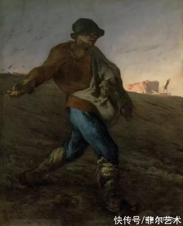 农民!大师就是大师~最穷苦潦倒的画家却画出了最温暖的画