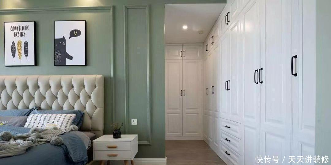 L型|毫不夸张，卧室里这样装个L型衣柜，完全可以抵得上一个衣帽间！