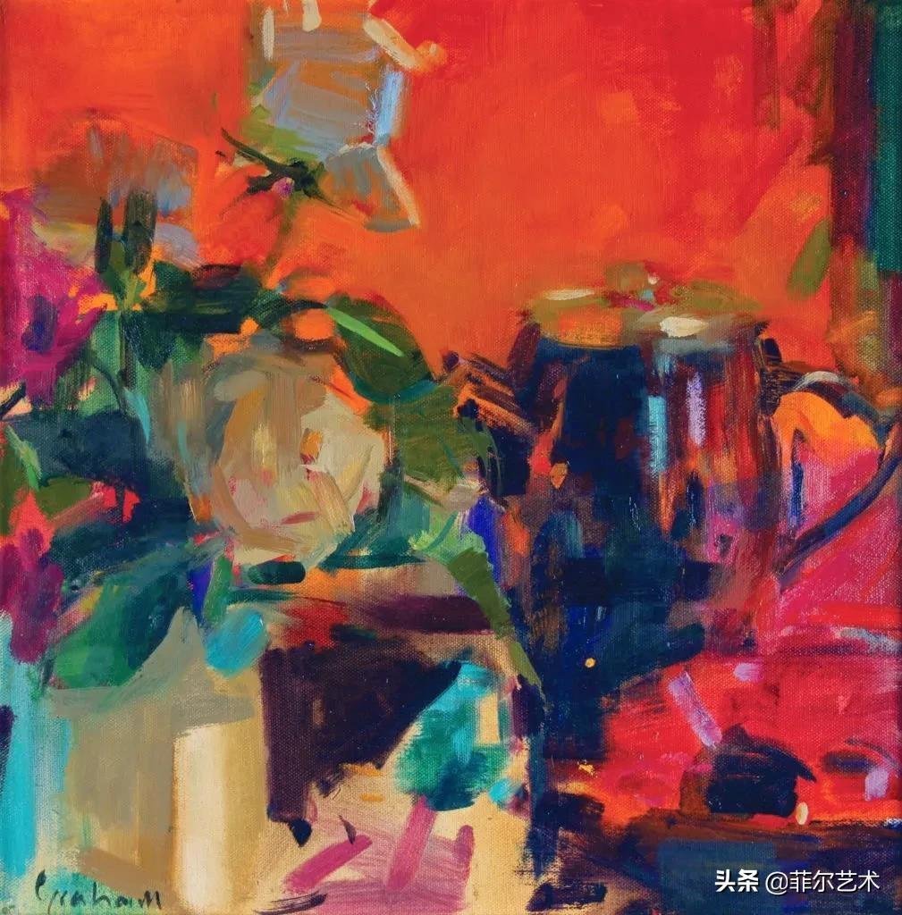 色彩!「油画欣赏」生动鲜明的色彩,一种独特的华丽风格