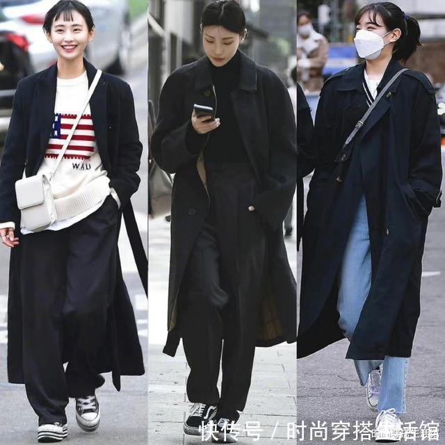 街拍 没想到韩国女生真会穿,每一组造型都很有看点,简直就是时尚大片