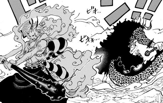 凯多|海贼王:霸王色缠绕傍身,大和的战斗力,在百兽海贼团排哪个层次