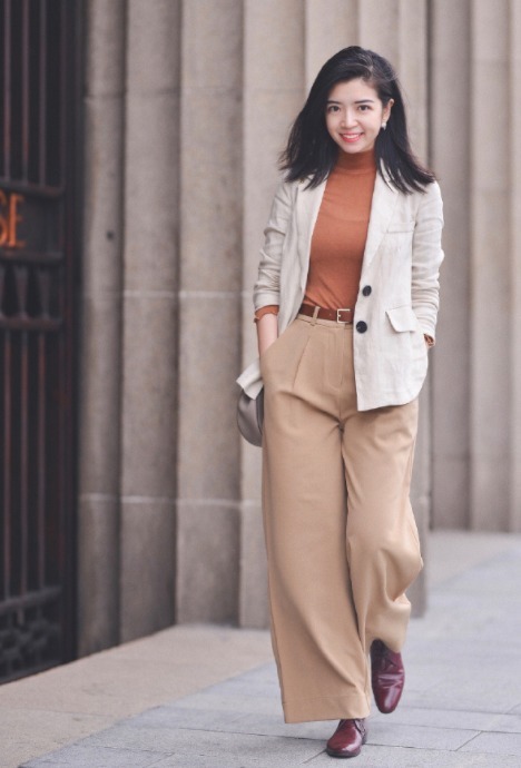 搭配|上班族怎么穿暖和又显瘦?试试这几套西装穿搭技巧,优雅又气质