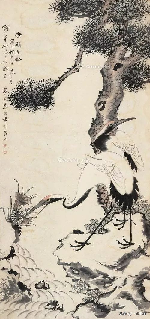 嘉树堂！清代海派 朱熊 花鸟作品欣赏