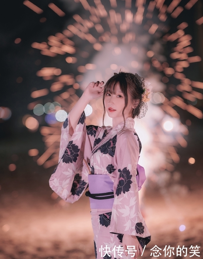 焦糖|Coser焦糖萌子_日系和服写真