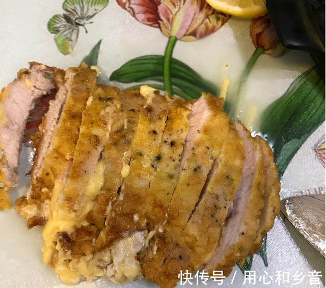 面包糠|爆浆的猪排，美味健康，好吃营养！