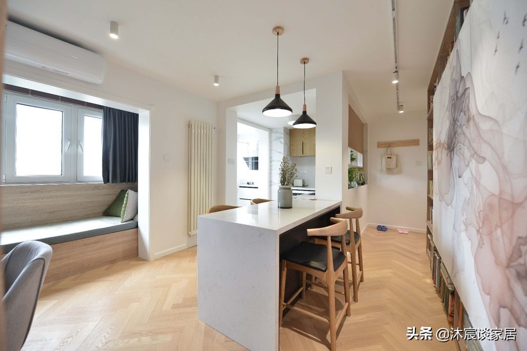 书房|夫妻俩买下“渣”户型，改造后让人惊叹，拥有超强收纳，还很好看