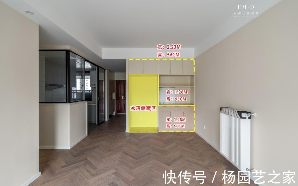 日式|99㎡硬装结束，邻居上门参观特羡慕，北欧+日式风格，越看越舒心