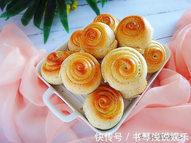 孩子|这是孩子最爱的烤馒头，一次发酵简单省事，每次做最少吃5个