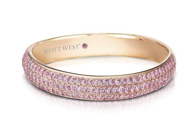 west|钻石品牌Scott West推出Twilight系列珠宝:阿盖尔粉钻