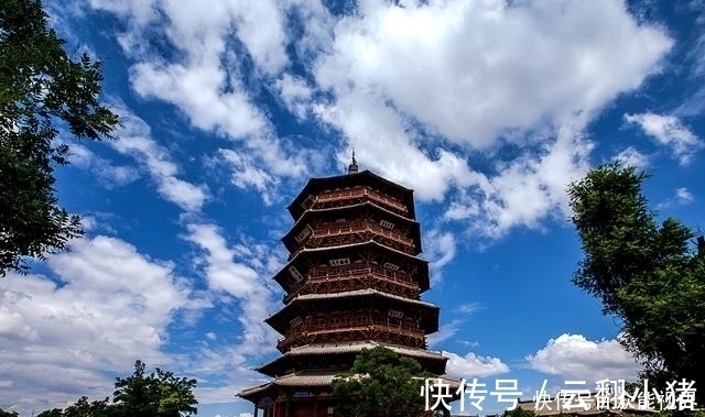 佛宫寺|这座木头建成的古塔已经上千年，风雨雷电带地震全都拿它没办法