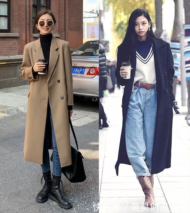 风衣 普通牛仔裤想要穿出时尚高贵气质,4个方面不可忽视,易学又好搭
