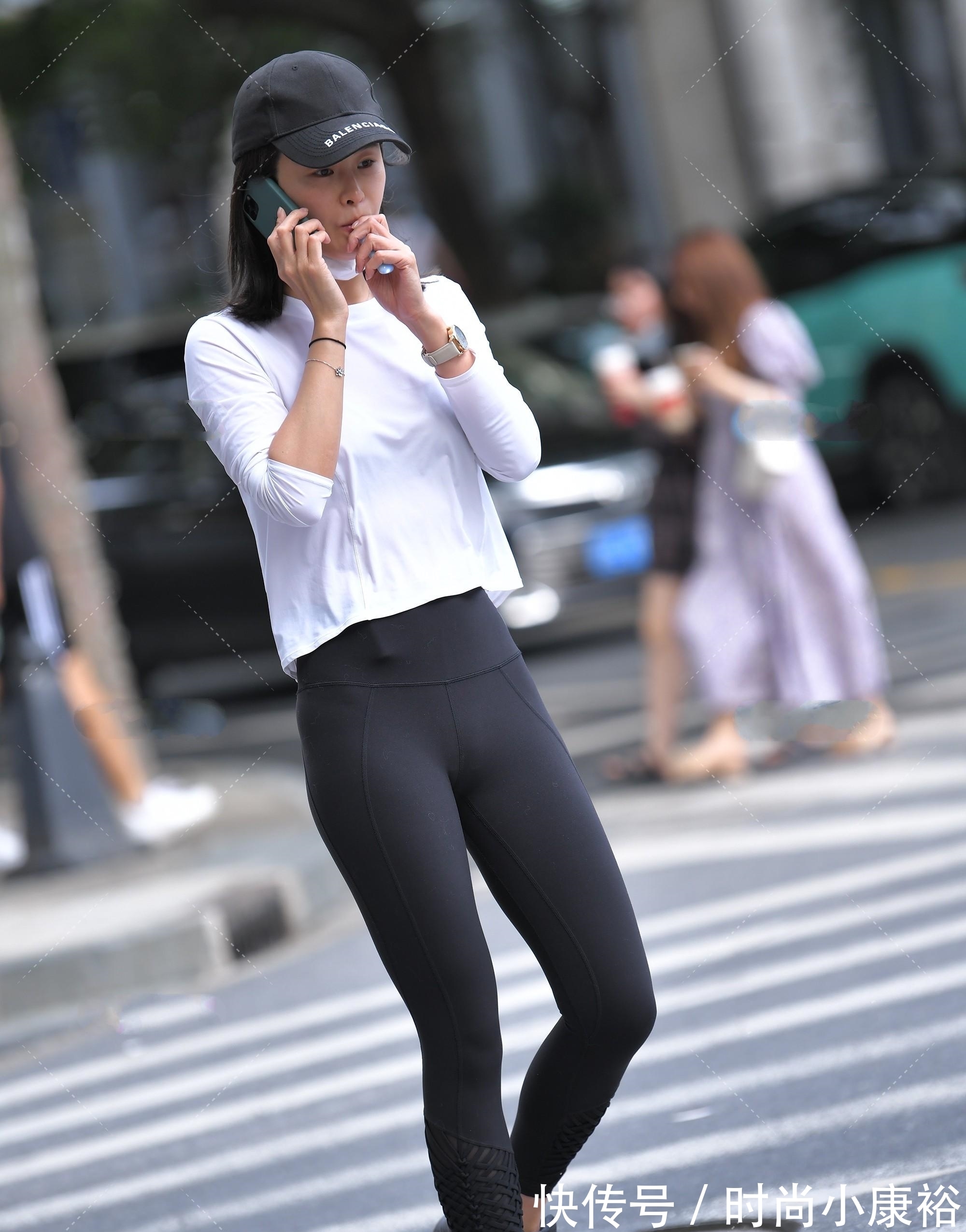 运动装 黑白运动装,运动穿搭新理念,健康新生活